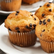 Whole Wheat Chocolate Chip Banana Muffin