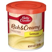 Betty Crocker Lemon Frosting