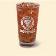 Popeyes Unsweetened Iced Tea
