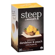 Steep Dandelion & Peach Rooibos & Green Tea