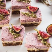 Fig & Lemon Vanilla Raw Vegan Cheesecake