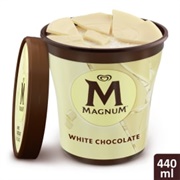 Magnum White Chocolate Vanilla Tub