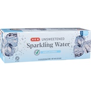 H-E-B Unsweetened Unflavored Sparkling Water