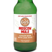 GUS Soda Moscow Mule Ginger Beer With Lime Juice