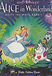 Alice in Wonderland Meets the White Rabbit (Walt Disney Company)
