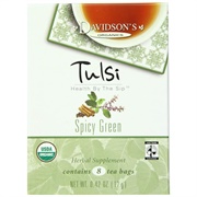 Davidson&#39;s Organics Spicy Green Tulsi Tea