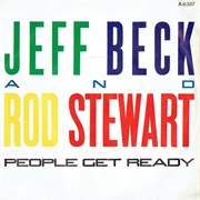Jeff Beck and Rod Stewart - People Get Ready (1985)