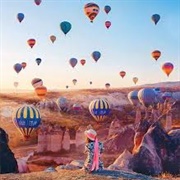 Ride a Hot Air Balloon in Cappadocia (Turkey)