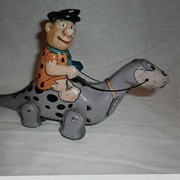 Fred Flintstone and Dino