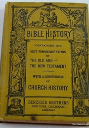 Bible History Containing the Most Remarkable Events of the Old and New Testament (Benziger Brothers)