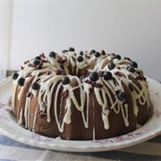 Cherry Blueberry Cheesecake Bundt