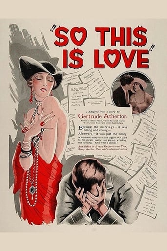 So This Is Love (1928)