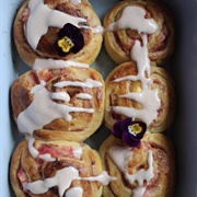 Bułeczki Z Rabarbarem