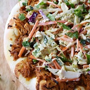Apple Coleslaw Pizza