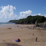 Caswell Bay, Gower Peninsula, Wales