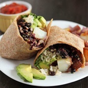 Avocado Berry Burrito