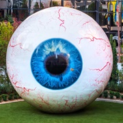 30 Ft Giant Eye Ball, Dallas