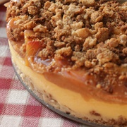 Peach Cobbler Cheesecake