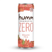 Humm Kombucha Zero Peach Tea