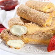Fried Cheesecake Sticks