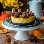 Pumpkin and Orange Cheesecake
