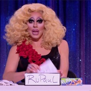 Trixie Mattel as RuPaul
