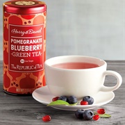 The Republic of Tea Pomegranate Blueberry Green Tea