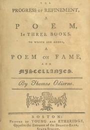 The Progress of Refinement. (Thomas Odiorne)