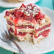 Cherry Cheesecake Icebox Cake