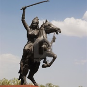 Rani Lakshmibai Statue, Agra, India