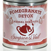 Simpson & Vail Pomegranate Detox Tea