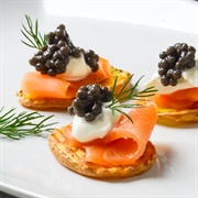 Smoked Salmon Canapés