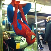 Subway Spiderman
