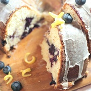 Blueberry Cheesecake Swirl Bundt Cake