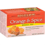 Bigelow Orange & Spice Herbal Tea