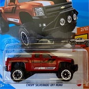 GRY92	185	Chevy Silverado off Road	HW Hot Trucks 			 			New in Mainline