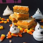 Candy Corn Nanaimo Bars