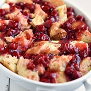 Baked Cherry Cheesecake French Toast