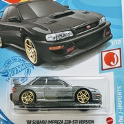 GTC74	124	'98 Subaru Impreza 22B STI-Version (2nd Color)	HW J-Imports