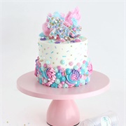 Cotton Candy Cake