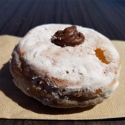 Dunkin Donut Chocolate Cream Filled