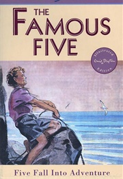 Five Fall Into Adventure (Enid Blyton)
