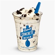 Vanilla Concrete Mixer® Made With OREO®