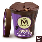 Magnum Double Chocolate and Ganache Tub