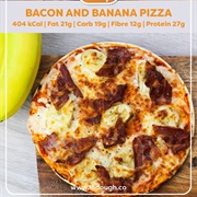 Banana and Bacon Pizza