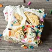 Birthday Cake Truffle Brownies