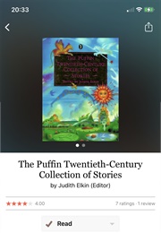 The Puffin Twentieth-Century Collection of Stories (Judith Elkin)
