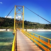 The Yellow Bridge, Nusa Ceningan, Indonesia