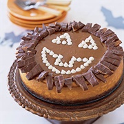 Pumpkin Toffee Crunch Cheesecake