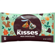 Fall Harvest HERSHEY&#39;s KISSES Milk Chocolates